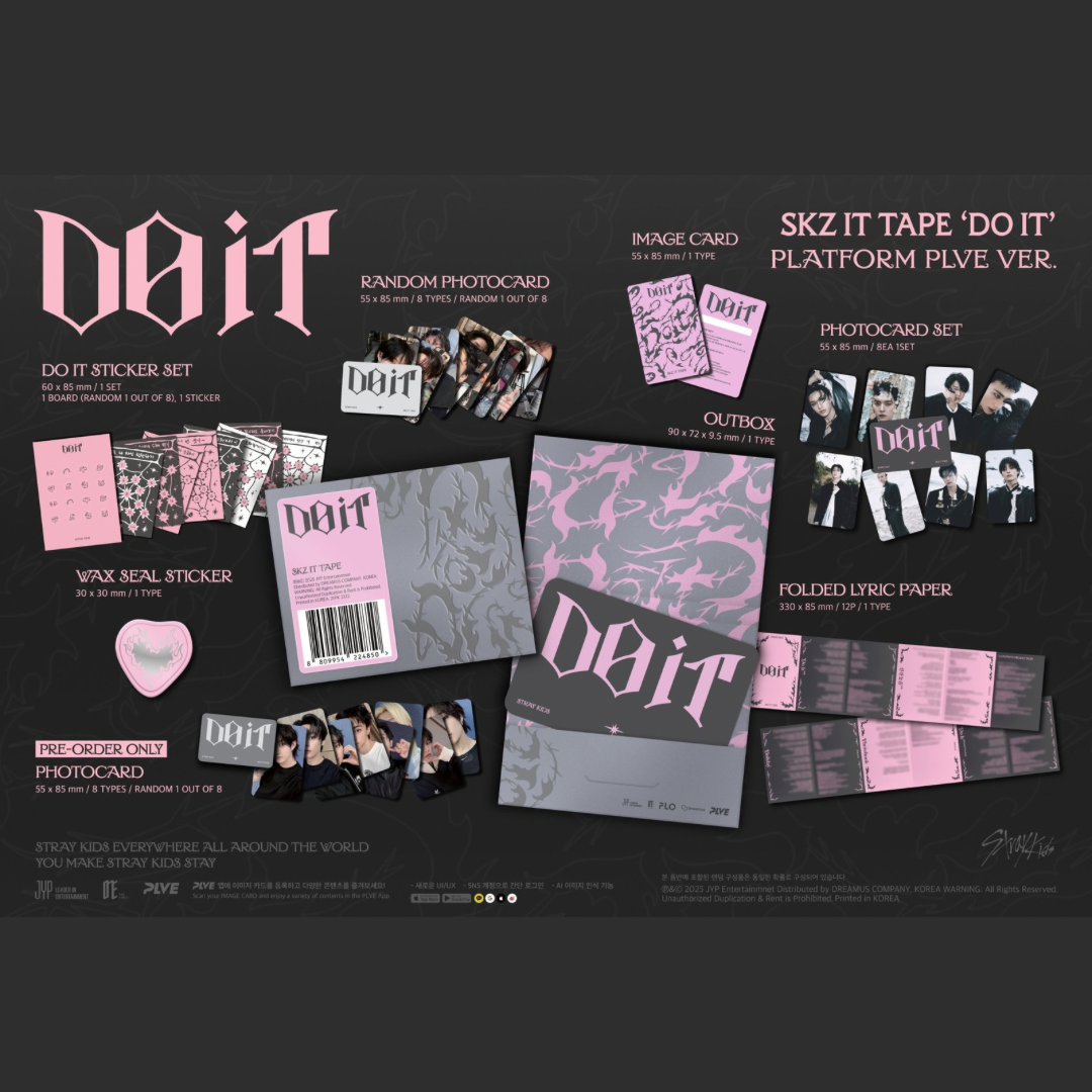 (PRE-ORDER) STRAY KIDS - SKZ IT TAPE [DO IT] (PLATFORM PLVE VER.)