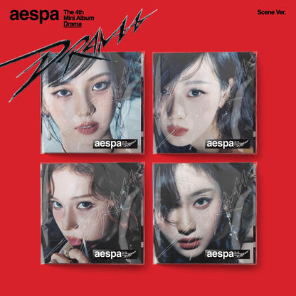 AESPA - 4TH MINI ALBUM [DRAMA] (SCENE VER.) (4 VERSIONS)