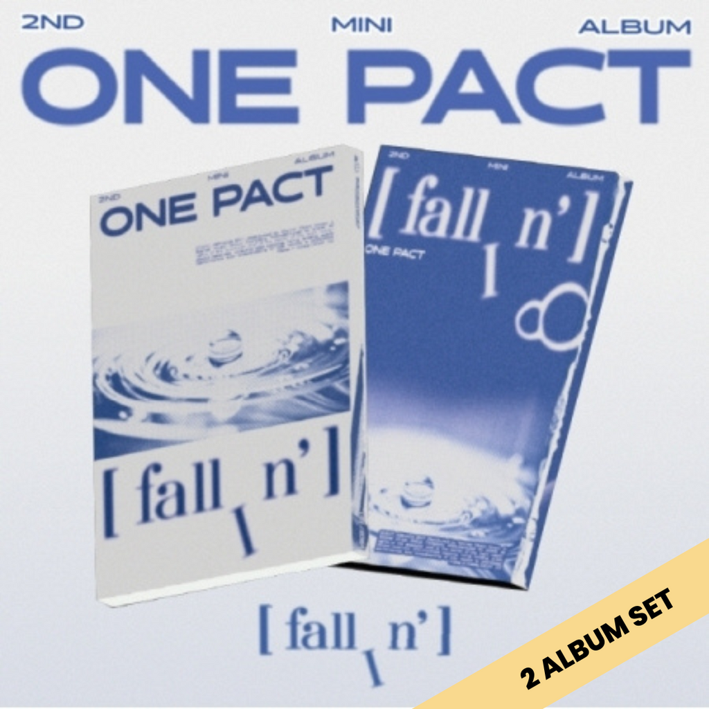 (PRE-ORDER) ONE PACT - 2ND MINI ALBUM [FALLIN'] (2 VERSIONS) SET