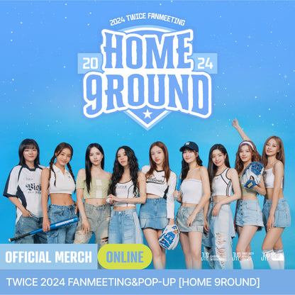 (PRÉCOMMANDE) TWICE 2024 FANMEETING&amp;POP-UP [HOME 9ROUND] MD