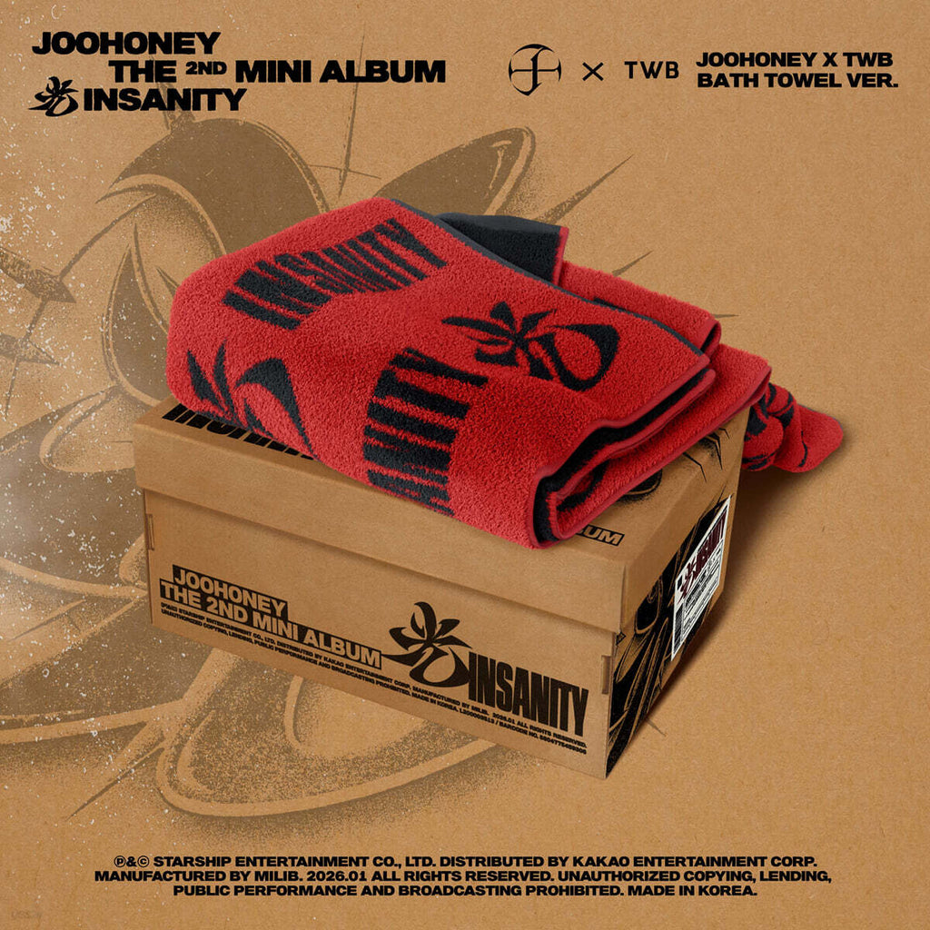 (PRE-ORDER) JOOHONEY - 2ND MINI ALBUM [光 (INSANITY)] (JOOHONEY X TWB BATH TOWEL VER.)