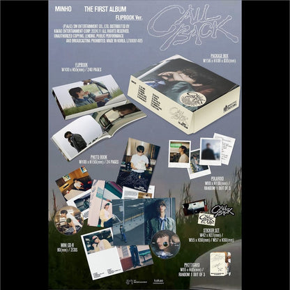 MINHO - 1ER ALBUM [CALL BACK] VERSION COFFRET.