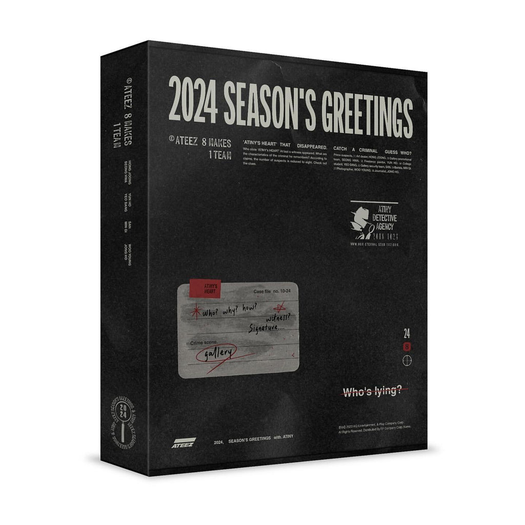 [HELLO82 EXCLUSIVE] ATEEZ - 2024 SEASON'S GREETINGS (US EXCLUSIVE)