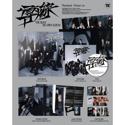 THE BOYZ - 9TH MINI ALBUM [FUSE] (PIONEER VER.) (PHOTOBOOK VER.)