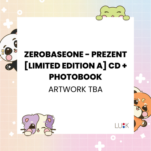 (PRÉCOMMANDE) ZEROBASEONE - PREZENT [ÉDITION LIMITÉE A] CD + LIVRE PHOTO