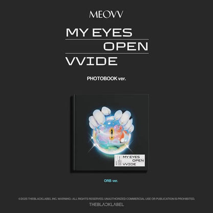 MEOVV - 1ST EP ALBUM [MY EYES OPEN VVIDE] (PHOTOBOOK VER.) (2 VERSIONS) - LightUpK