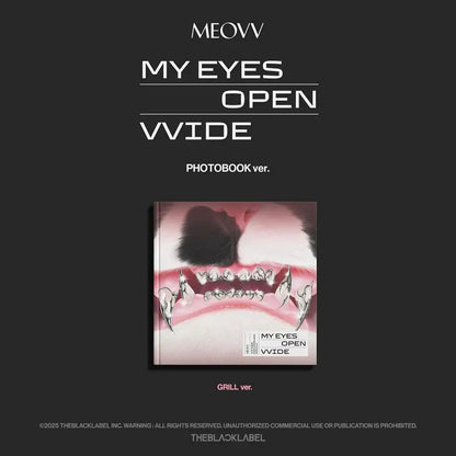 MEOVV - 1ST EP ALBUM [MY EYES OPEN VVIDE] (PHOTOBOOK VER.) (2 VERSIONS) - LightUpK