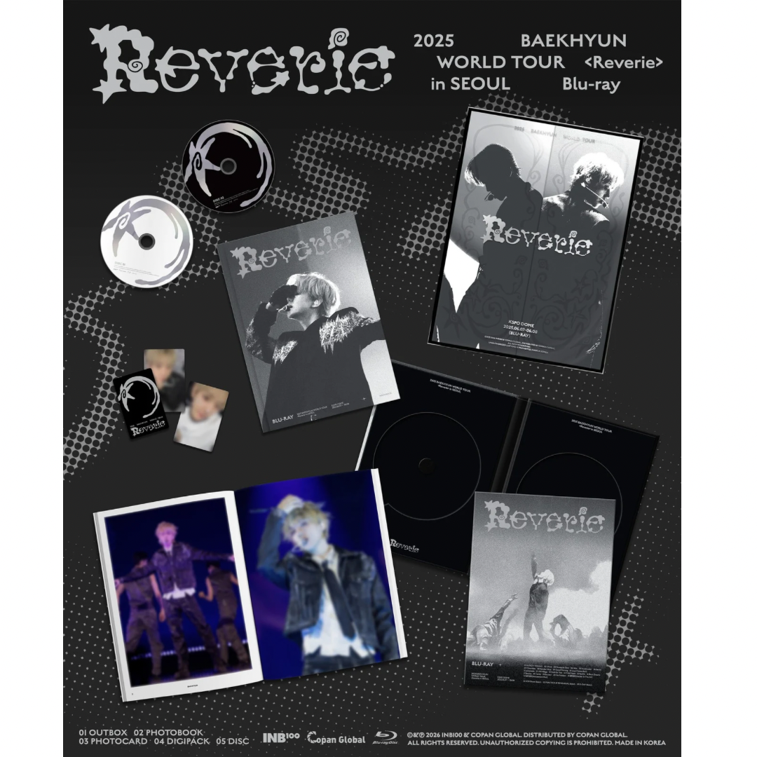 (PRE-ORDER) BAEKHYUN - 2025 BAEKHYUN WORLD TOUR [REVERIE] IN SEOUL BLU-RAY