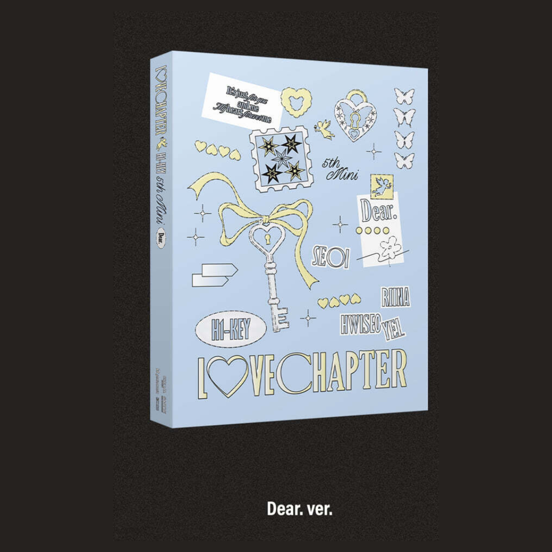 (PRE-ORDER) H1-KEY - 5TH MINI ALBUM [LOVECHAPTER] (2 VERSIONS) RANDOM - LightUpK
