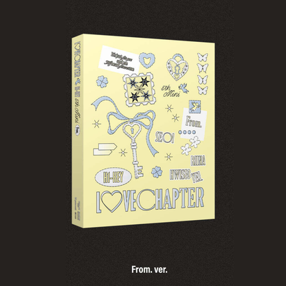 (PRE-ORDER) H1-KEY - 5TH MINI ALBUM [LOVECHAPTER] (2 VERSIONS) RANDOM - LightUpK