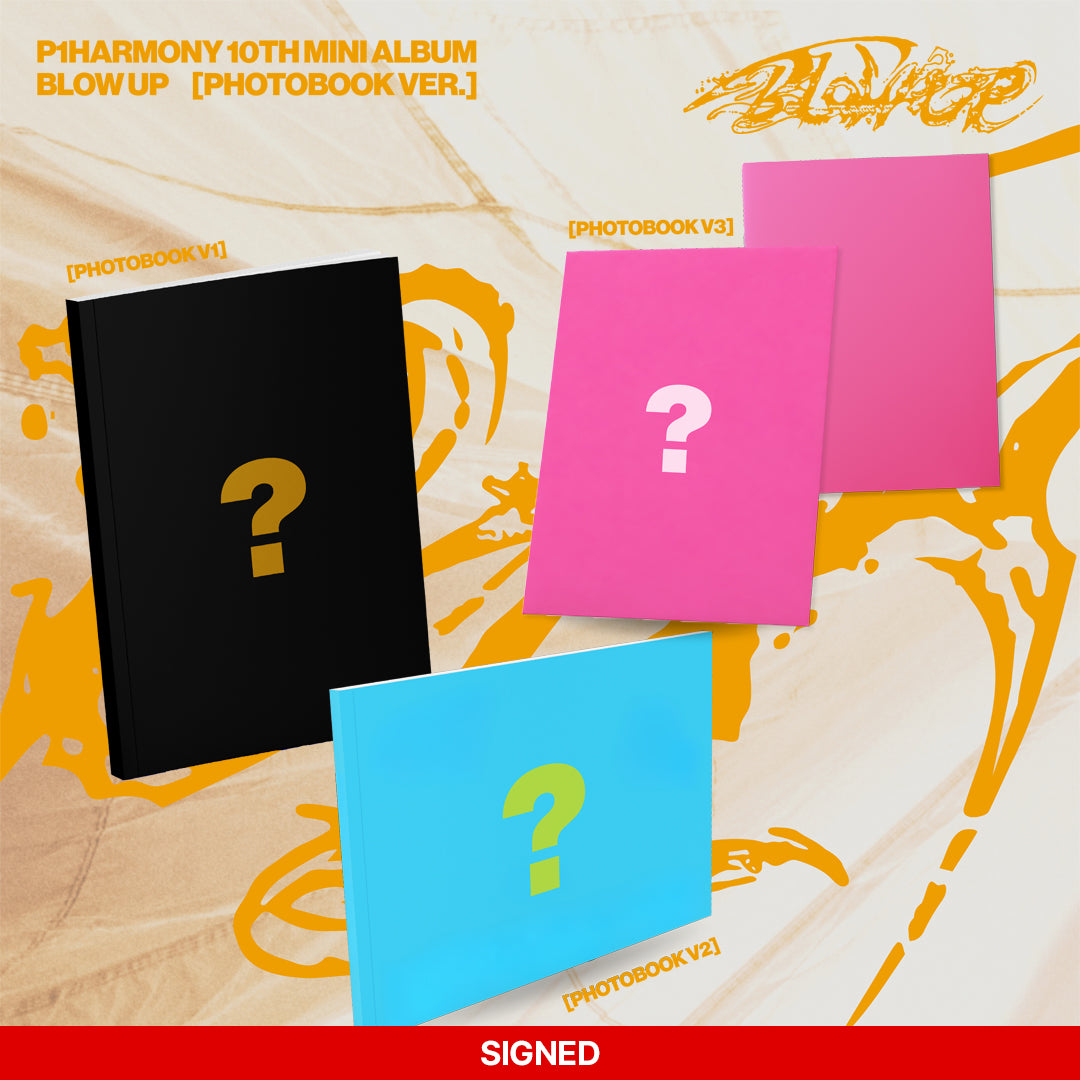 (PRE-ORDER) [hello82] [SIGNED] P1HARMONY - BLOW UP (3 VERSIONS) - LightUpK