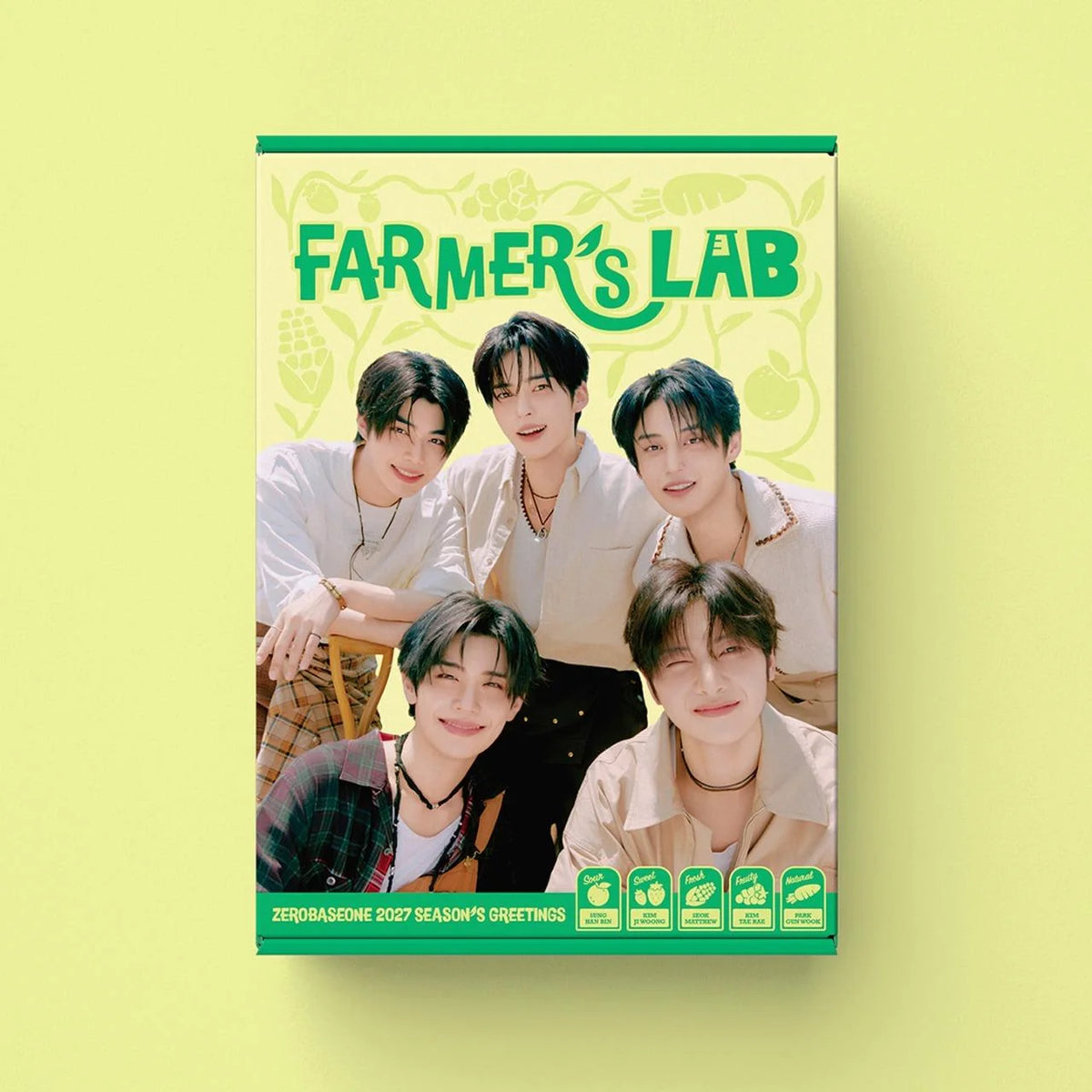 (PRE-ORDER) ZEROBASEONE - 2027 SEASON'S GREETINGS [FARMER'S LAB] - LightUpK
