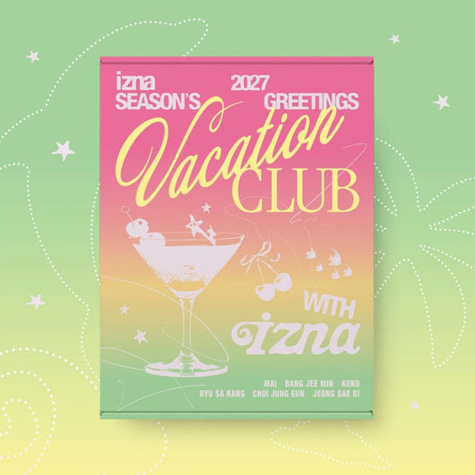 (PRE-ORDER) IZNA - 2027 SEASON'S GREETINGS [VACATION CLUB WITH IZNA]