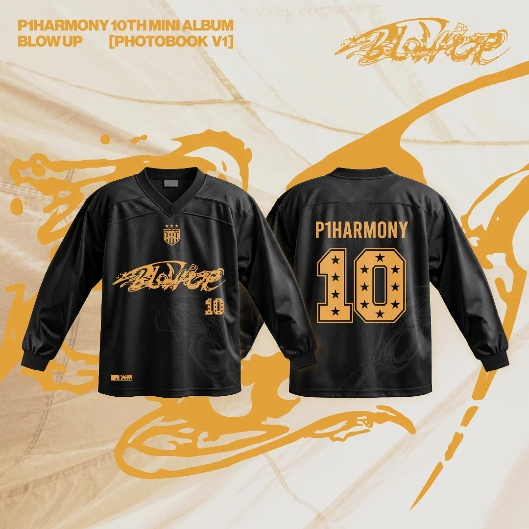 (PRE-ORDER) [hello82] P1HARMONY - BLOW UP - SPORTS JERSEY (2 SIZES) - LightUpK