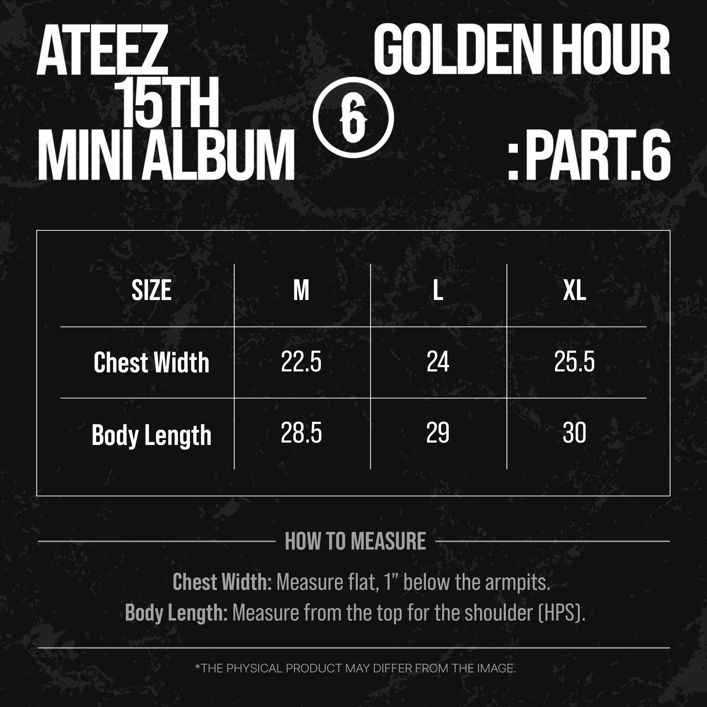 (PRE-ORDER) [hello82] ATEEZ - GOLDEN HOUR : Part.6 Merch - HOODIE (3 SIZES) - LightUpK