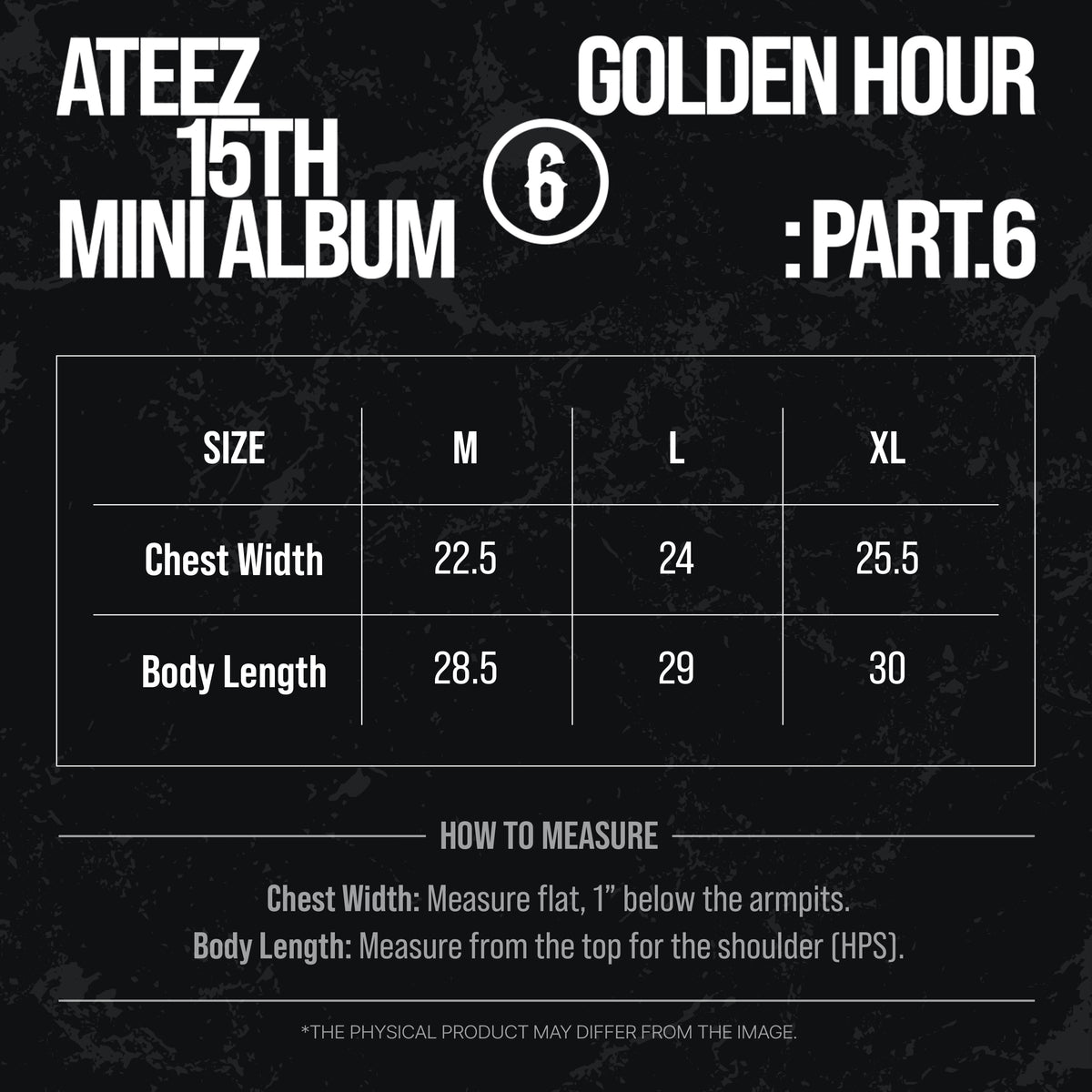 (PRE-ORDER) [hello82] ATEEZ - GOLDEN HOUR : Part.6 Merch - HOODIE (3 SIZES) - LightUpK