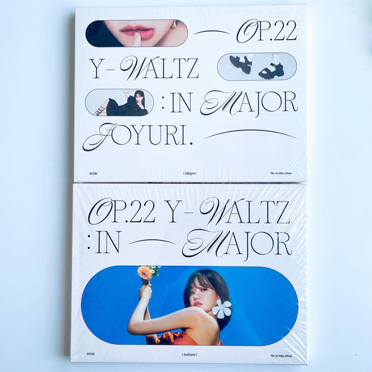 JO YURI - OP.22 Y-WALTZ : IN MAJOR (1ST MINI ALBUM) (2 VERSIONS)