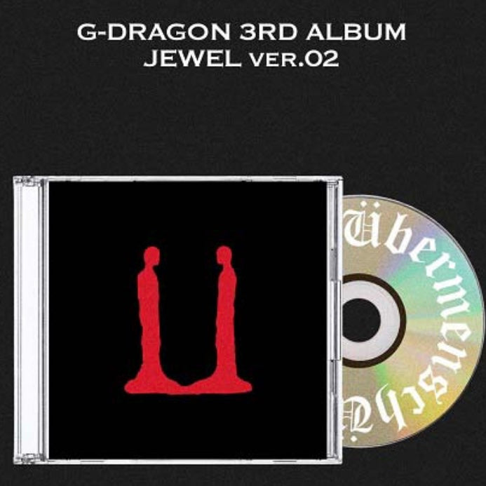 G-DRAGON - 3RD ALBUM [ÜBERMENSCH] JEWEL VER. (8 VERSIONS) - LightUpK