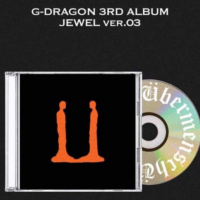 G-DRAGON - 3RD ALBUM [ÜBERMENSCH] JEWEL VER. (8 VERSIONS) - LightUpK