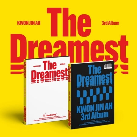 KWON JIN AH - 3RD ALBUM [THE DREAMEST] - LightUpK