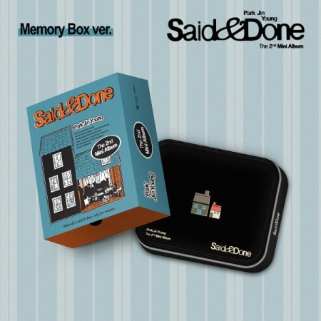 (PRE-ORDER) PARK JINYOUNG - 2ND MINI ALBUM [SAID & DONE] (MEMORY BOX VER.) - LightUpK