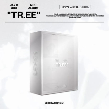 (PRE-ORDER) JAY B - 3RD MINI ALBUM [TR.EE] (MEDITATION VER.)