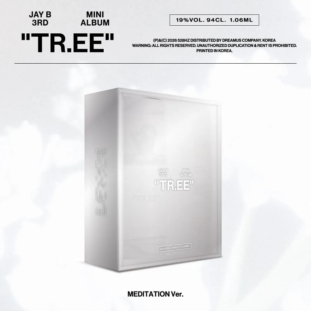 (PRE-ORDER) JAY B - 3RD MINI ALBUM [TR.EE] (MEDITATION VER.)