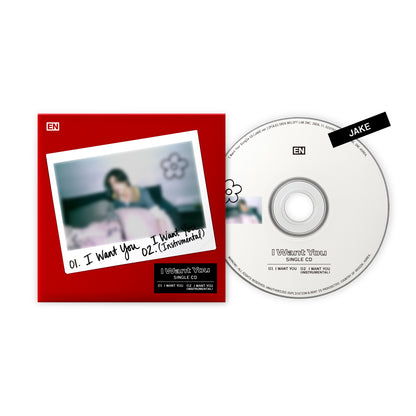 (PRE-ORDER) [hello82] ENHYPEN - 'I WANT YOU' SINGLE CD (6 VERSIONS) - LightUpK