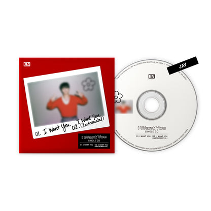 (PRE-ORDER) [hello82] ENHYPEN - 'I WANT YOU' SINGLE CD (6 VERSIONS) - LightUpK