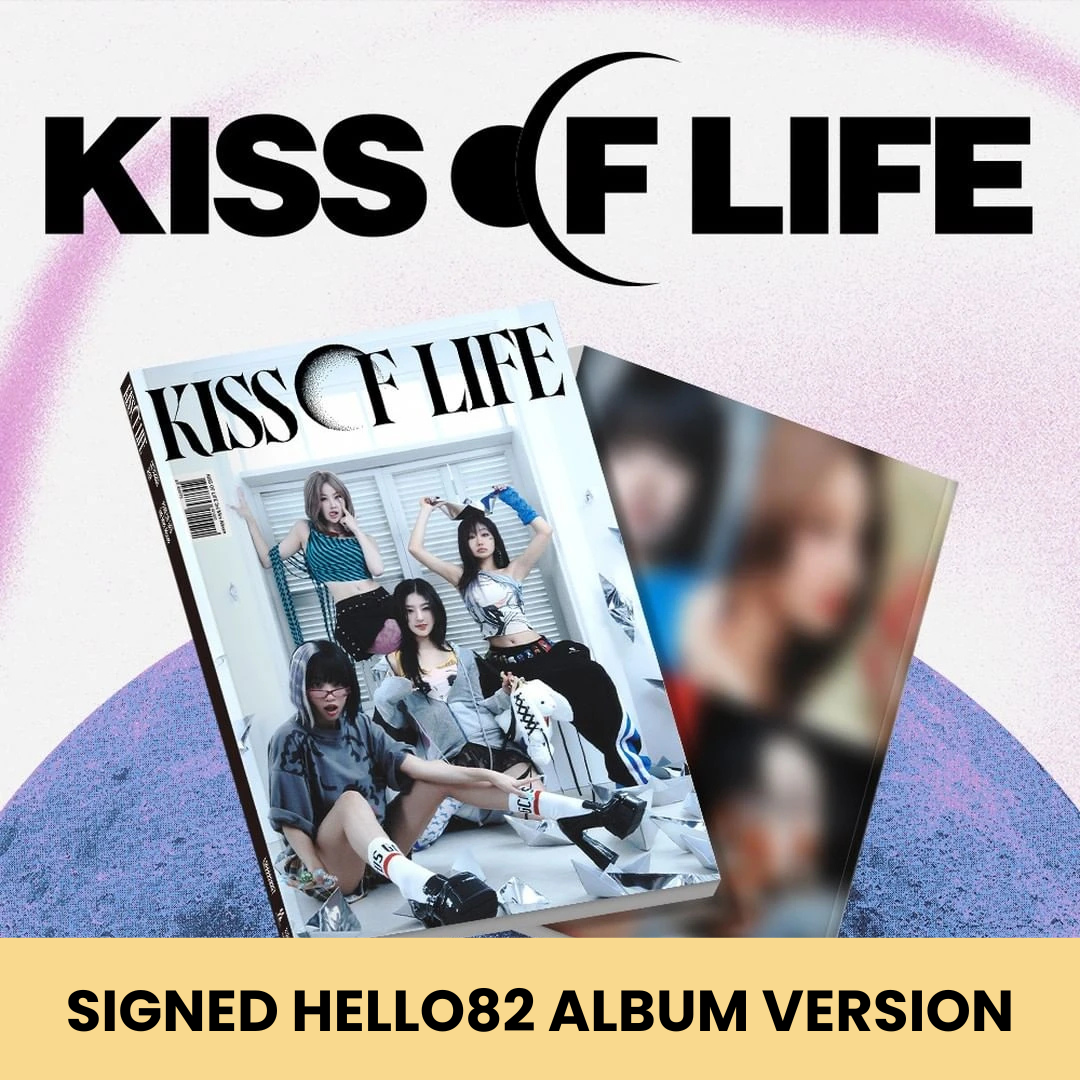 [ALBUM SIGNÉ PAR HELLO82] KISS OF LIFE - 3ÈME MINI ALBUM [LOSE YOURSELF] (VERSION MAGAZINE) (SIGNÉ PAR UN MEMBRE ALÉATOIRE)