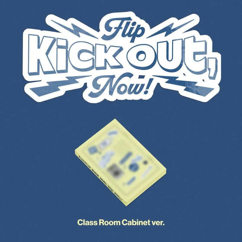 KICKFLIP - 2ND MINI ALBUM [KICK OUT, FLIP NOW!] (PLATFORM) (2 VERSIONS) - LightUpK