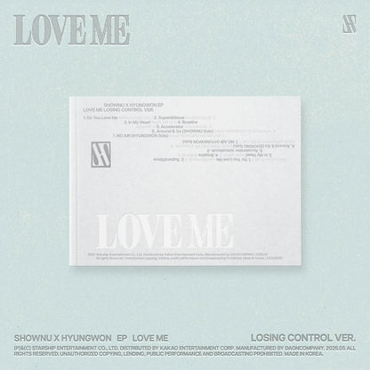 (PRE-ORDER) SHOWNU X HYUNGWON - EP [LOVE ME] (LOSING CONTROL VER.) - LightUpK