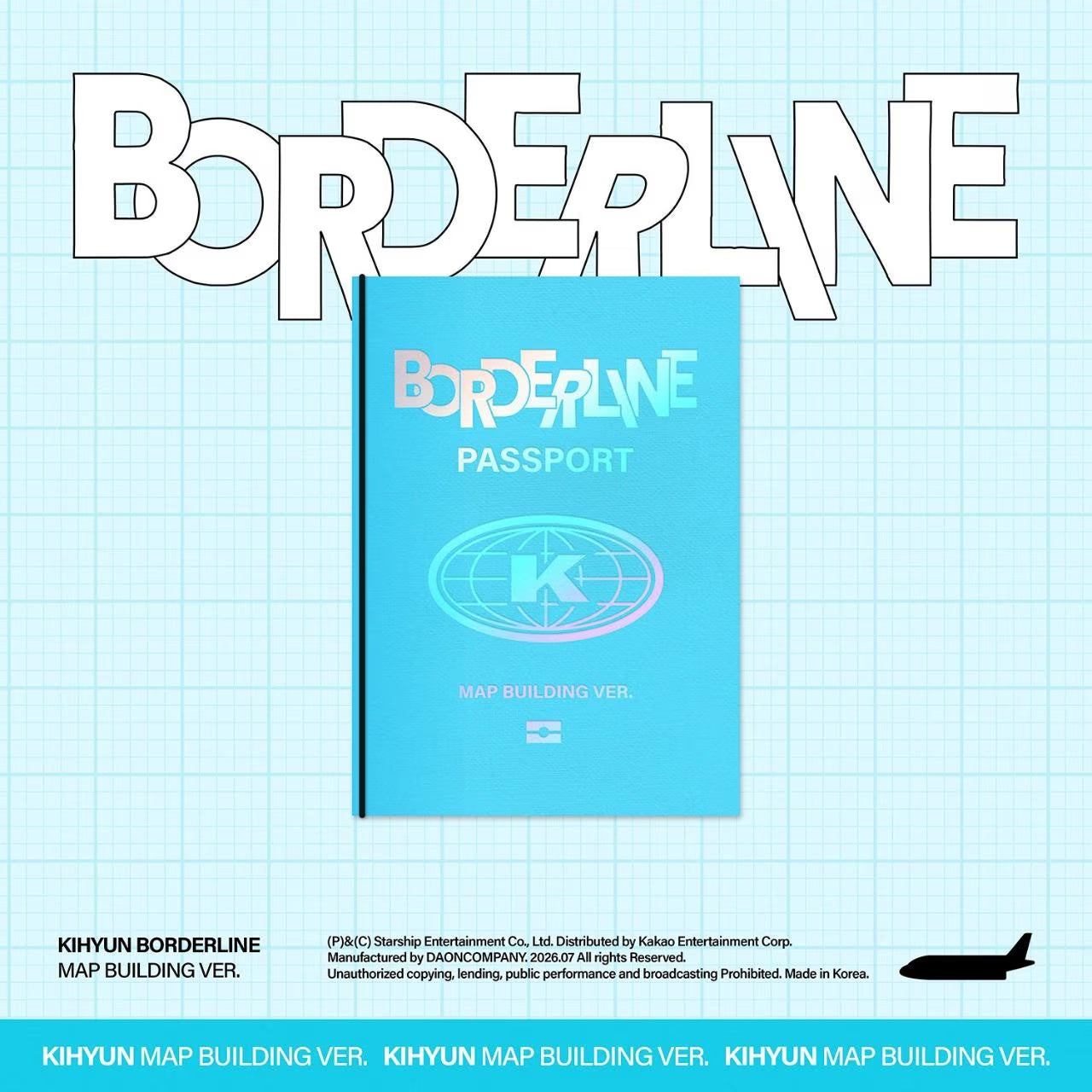 KIHYUN - EP [BORDERLINE] (MAP BUILDING VER.)
