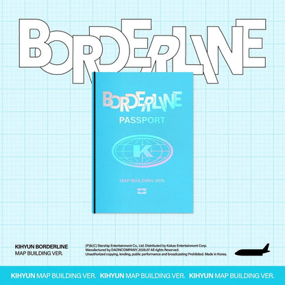 KIHYUN - EP [BORDERLINE] (MAP BUILDING VER.)