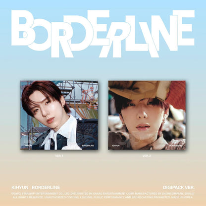 (PRÉCOMMANDE) KIHYUN - EP [BORDERLINE] (VERSION DIGIPACK) (2 VERSIONS) ALÉATOIRE
