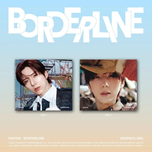 KIHYUN - EP [BORDERLINE] (DIGIPACK VER.) (2 VERSIONS)