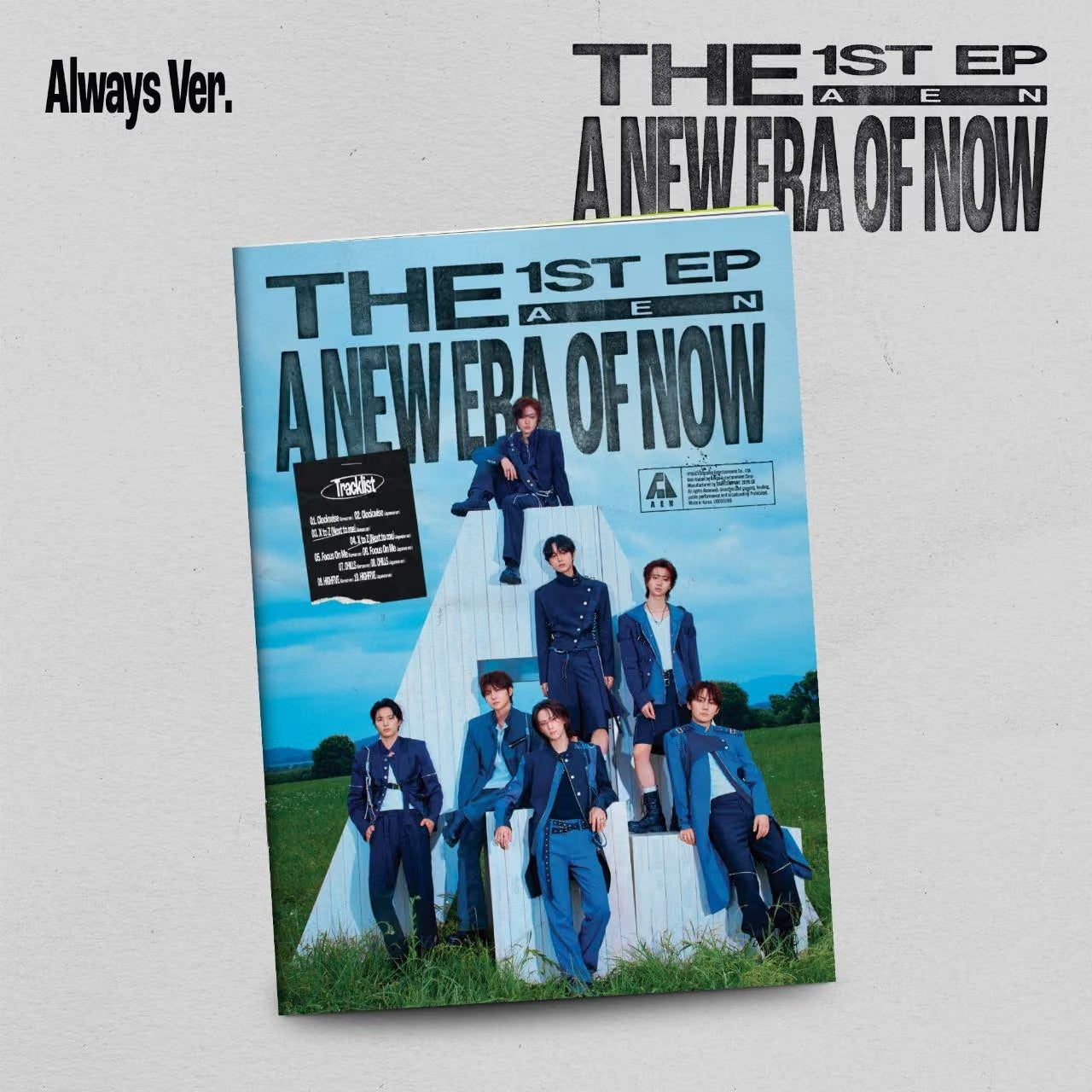 (PRÉCOMMANDE) AEN - THE 1ST EP [A NEW ERA OF NOW] (TOUJOURS DISPONIBLE)