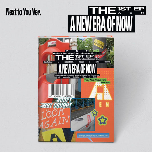 (PRÉCOMMANDE) AEN - THE 1ST EP [A NEW ERA OF NOW] (NEXT TO YOU VER.)