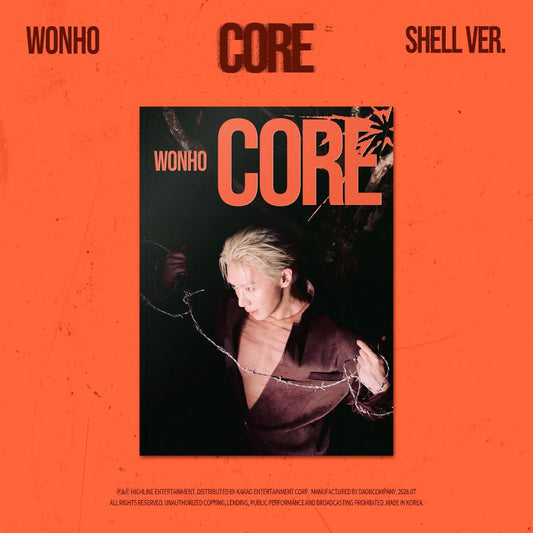 (PRE-ORDER) WONHO - EP [CORE] (SHELL VER.)