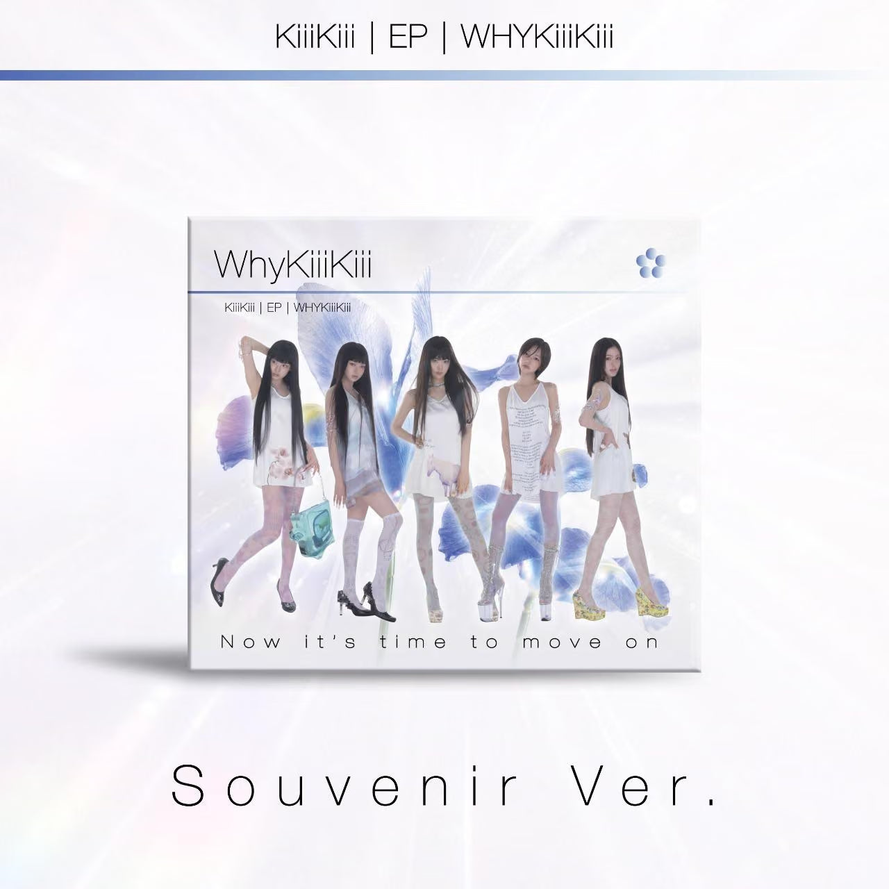 (PRÉCOMMANDE) KIIIKIII - EP [WHYKIIIKIII] VER. SOUVENIR (DIGIPACK)