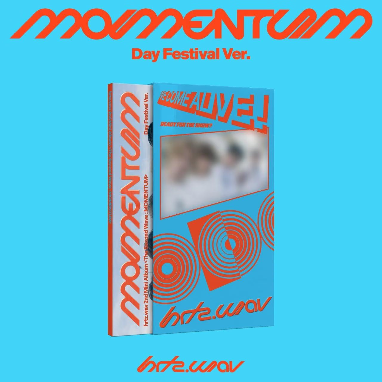 (PRE-ORDER) HRTZ.WAV - 2ND MINI ALBUM [THE SECOND WAVE : MOMENTUM] (2 VERSIONS)