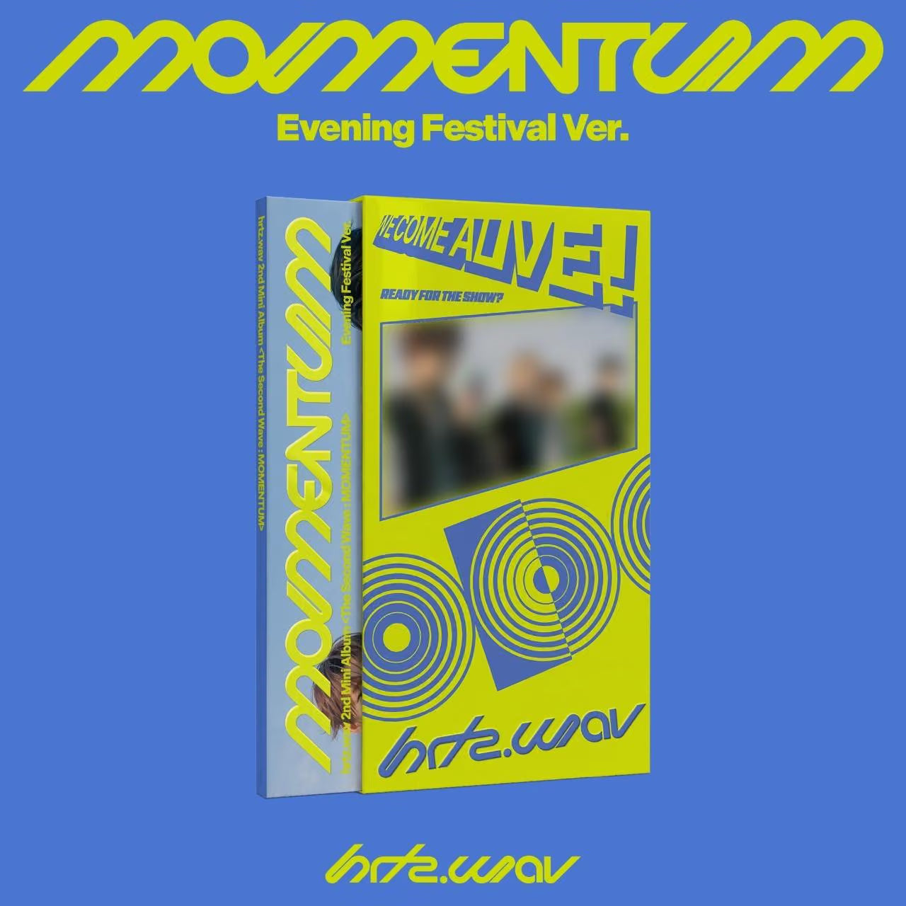 (PRE-ORDER) HRTZ.WAV - 2ND MINI ALBUM [THE SECOND WAVE : MOMENTUM] (2 VERSIONS)