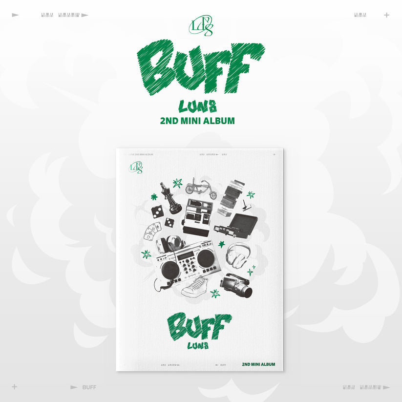 LUN8 - 2ND MINI ALBUM [BUFF] (2 VERSIONS) - LightUpK
