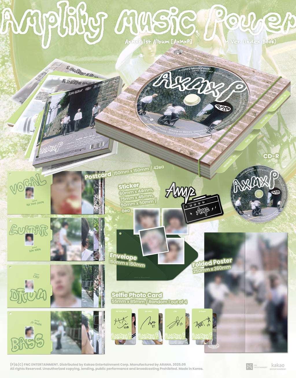 AXMXP - 1ST ALBUM [AXMXP] (M VER.)