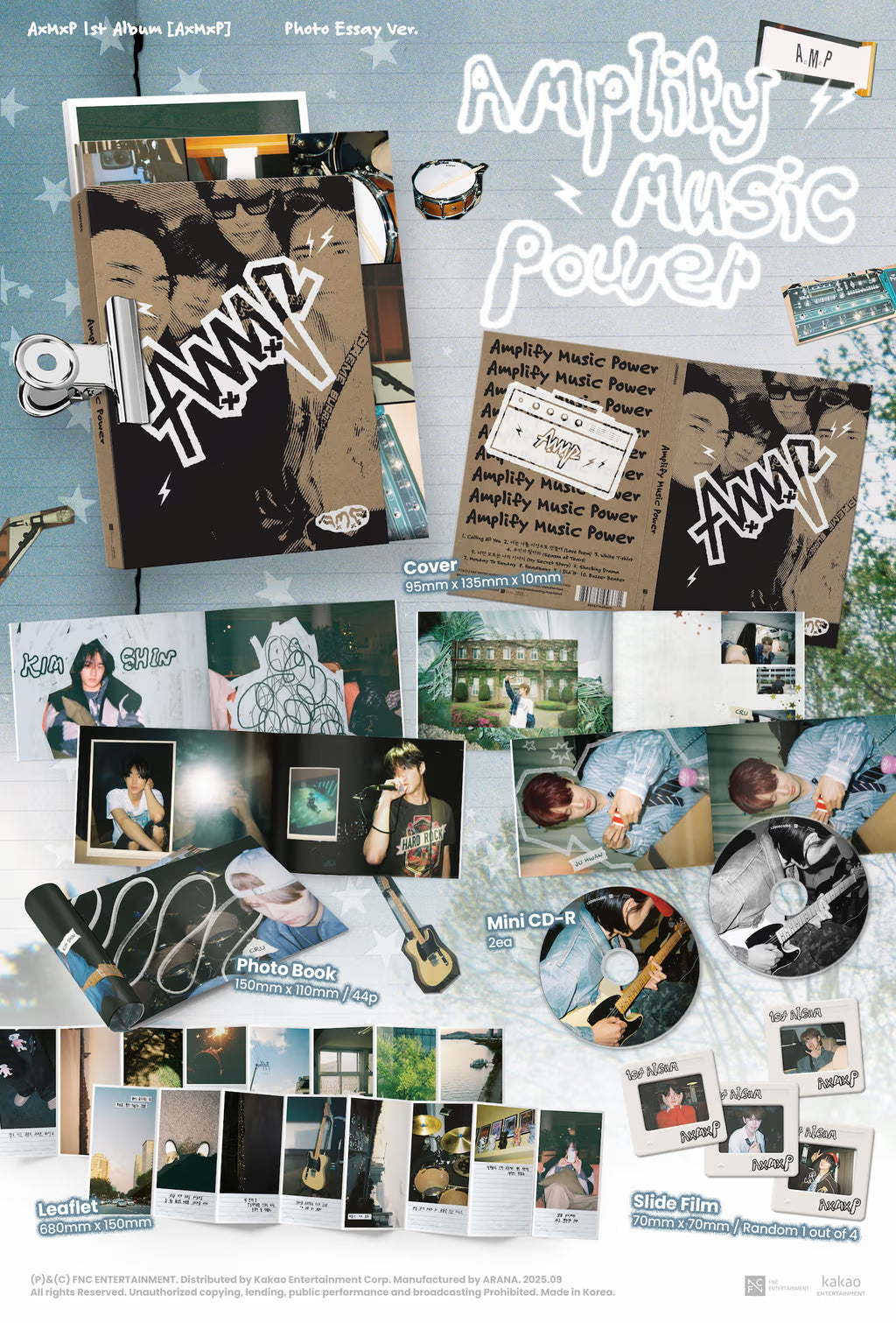 AXMXP - 1ST ALBUM [AXMXP] (PHOTO ESSAY BY AXMXP VER.)