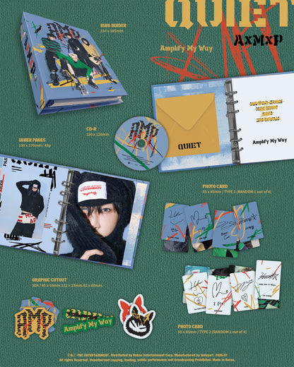AXMXP - 1ST MINI ALBUM [AMPLIFY MY WAY] (QUIET VER.)