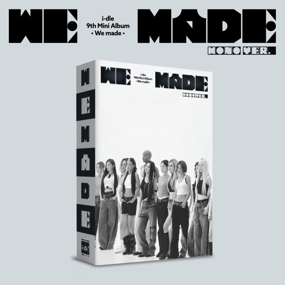 I-DLE - 9TH MINI ALBUM [WE MADE] (MONO VER.)