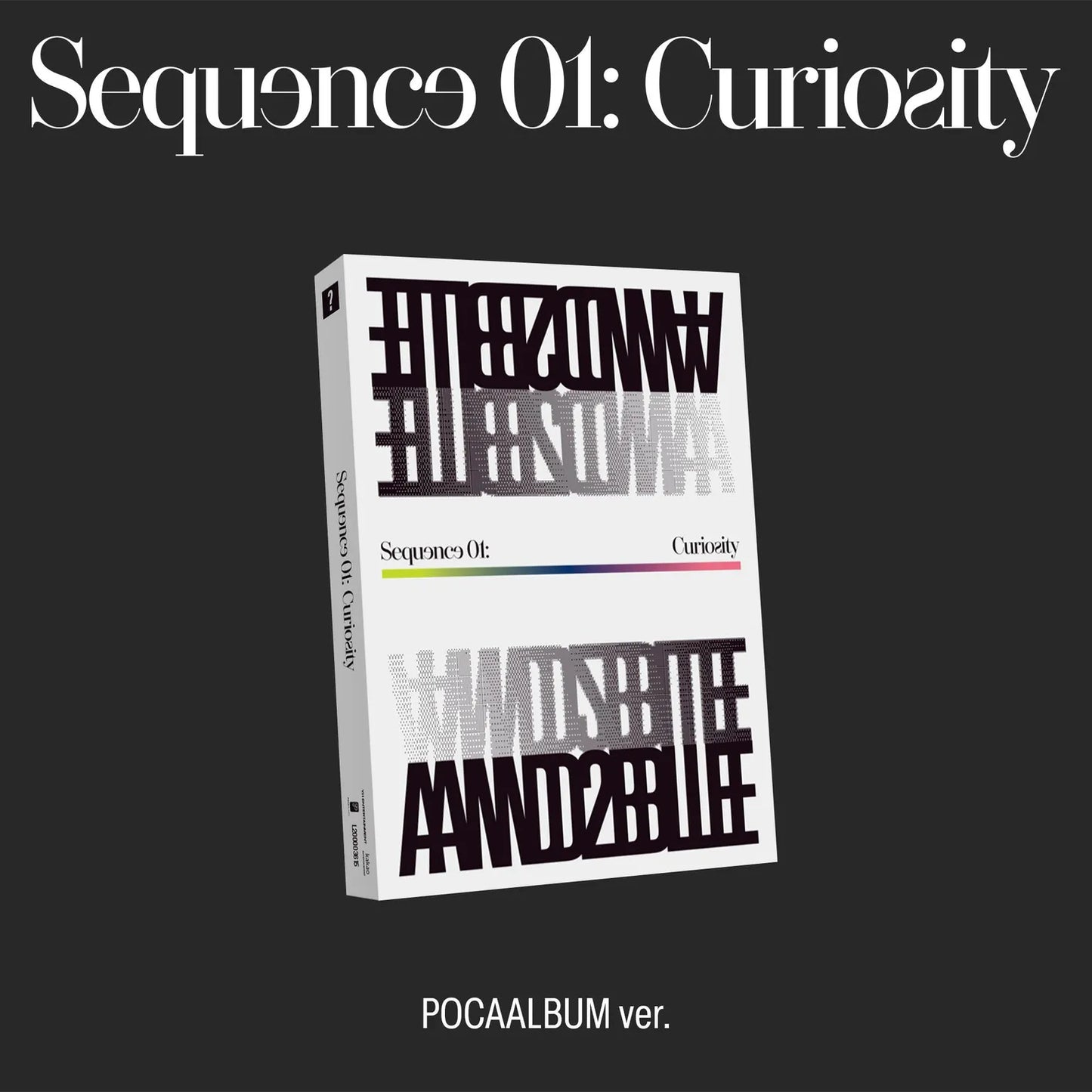 (PRE-ORDER) AND2BLE -1ST MINI ALBUM [SEQUENCE 01: CURIOSITY] (POCAALBUM VER.)