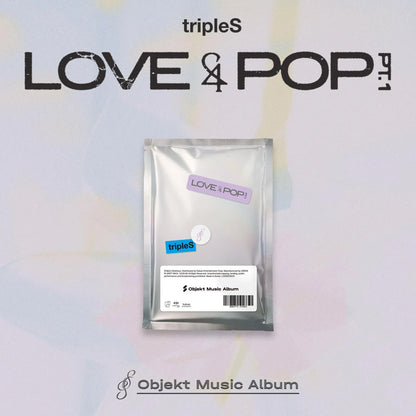 (PRE-ORDER) TRIPLES - [LOVE&POP] PT.1 (OBJEKT MUSIC ALBUM)