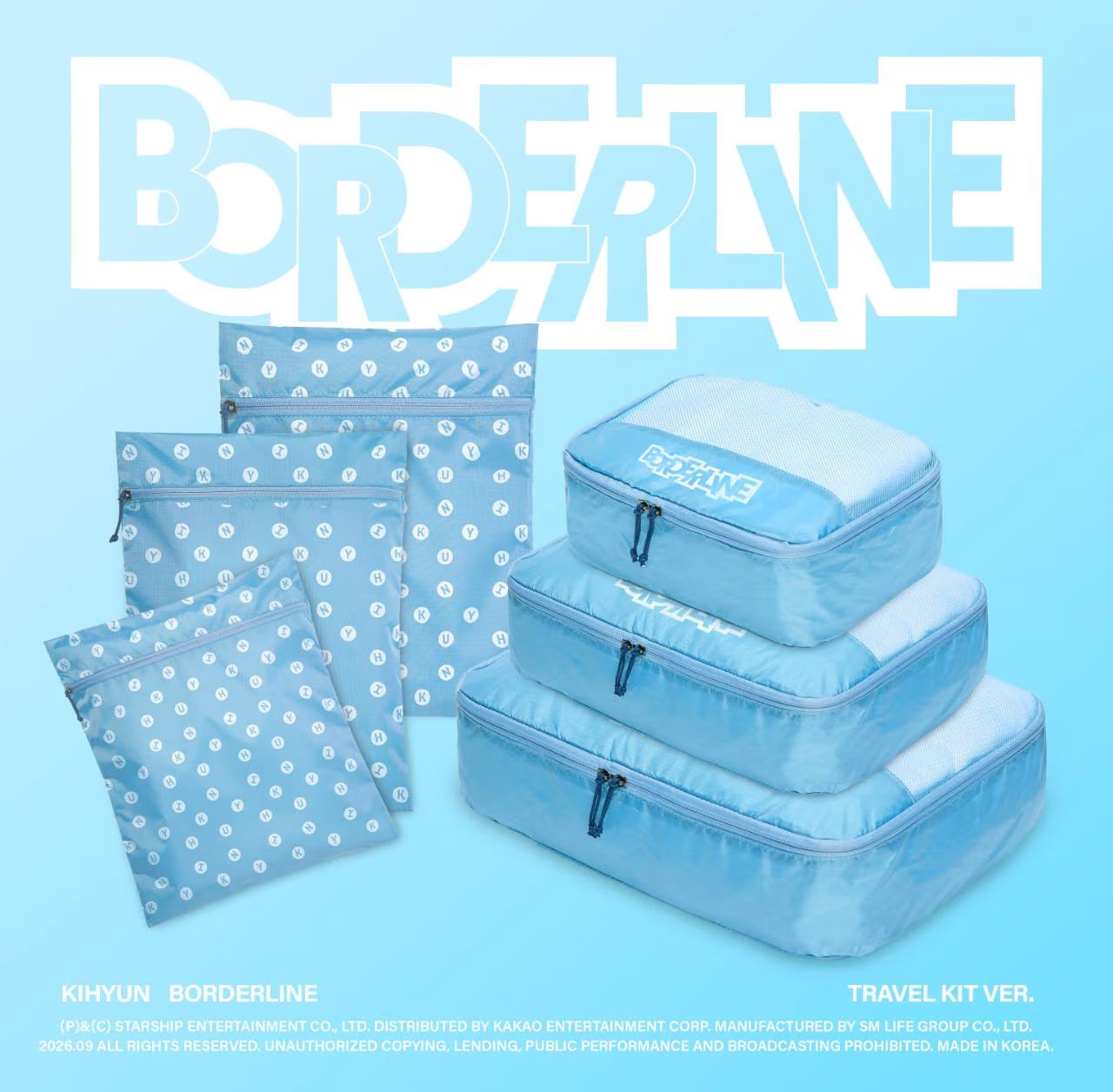 (PRE-ORDER) KIHYUN - EP [BORDERLINE] (TRAVEL KIT VER.)